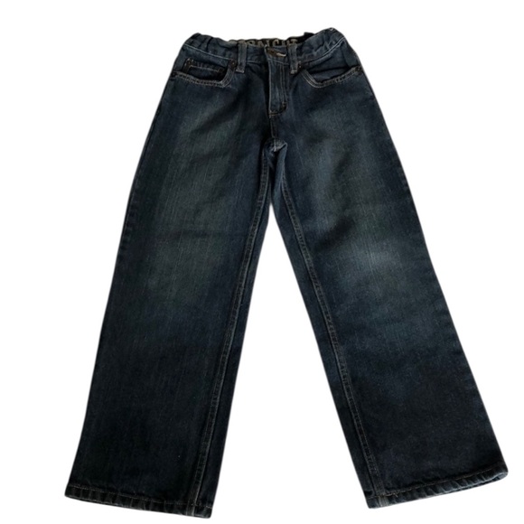 Boys Crazy 8 Jeans size 7 straight leg with adjustable waistband - Picture 1 of 14